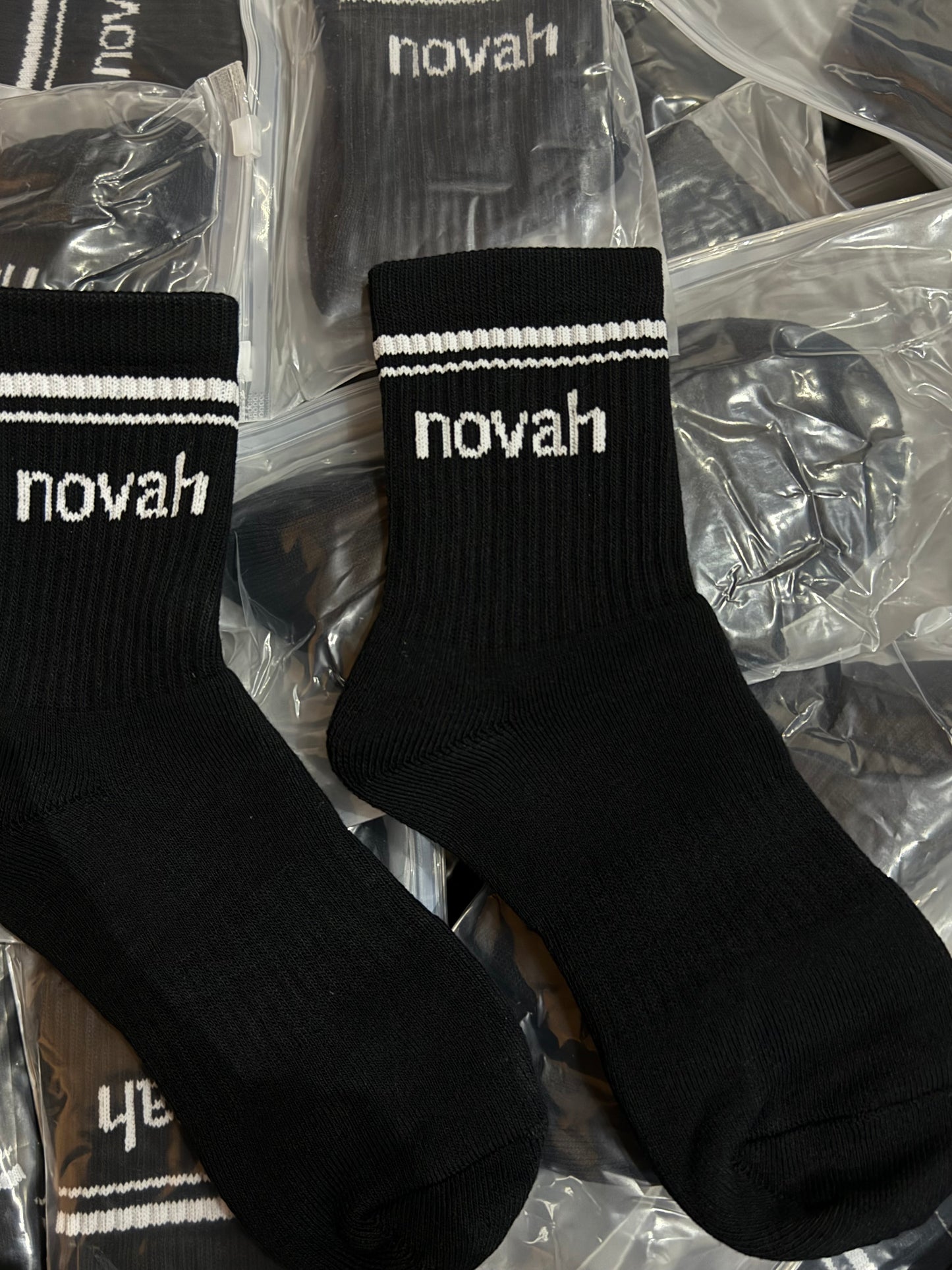 Black Novah Socks