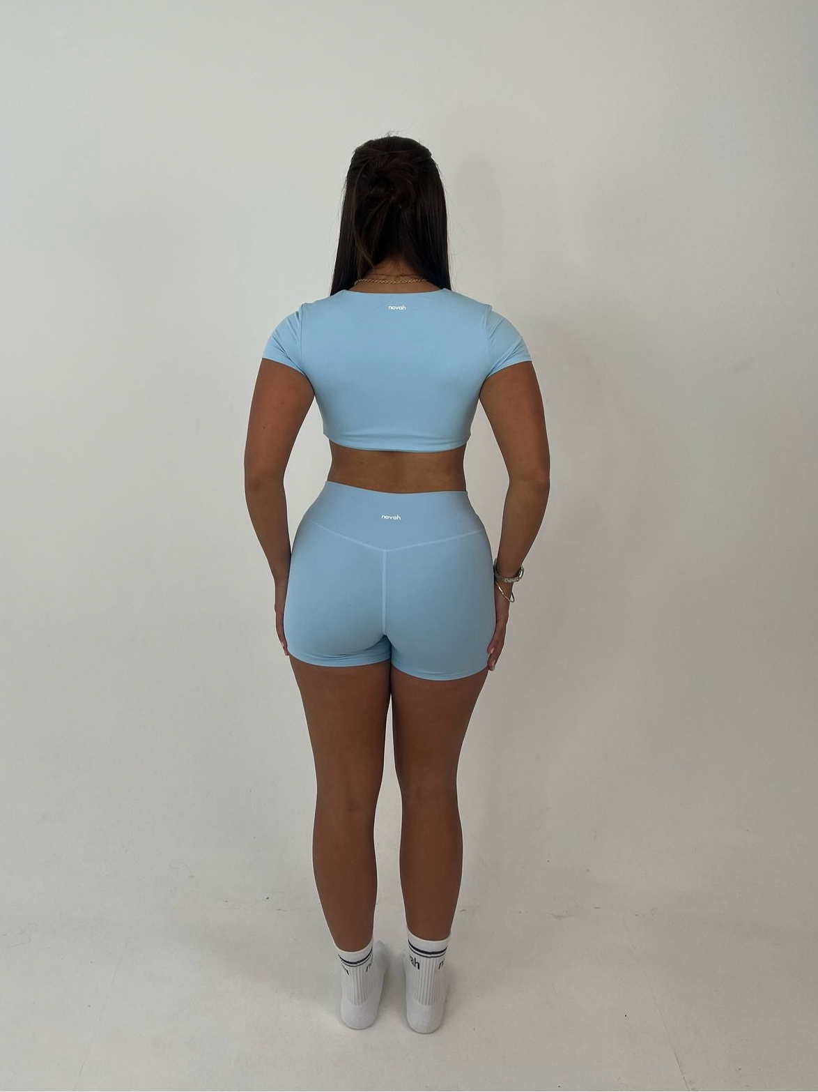 ‘BABY BLUE’ shorts
